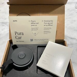Pura car scent diffuser, NIB, giftable, with fragrance cartridge
